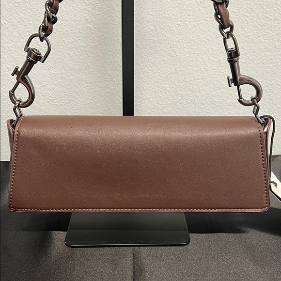 Steve Madden | Chocolate Brown Clutch/Shoulder/Crossbody Purse - Picture 8 of 15